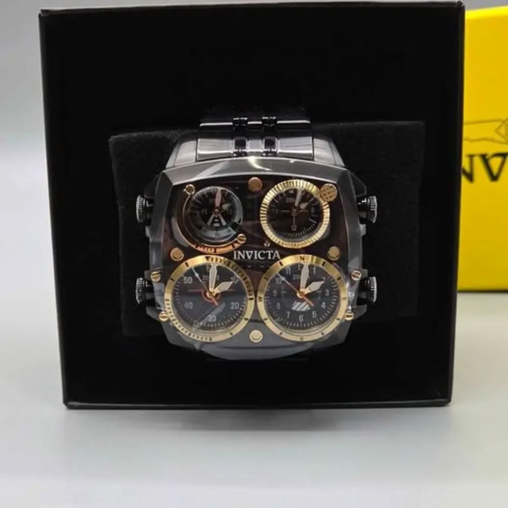 Invicta Aviator Zulu Time Men's Watch - 50mm. Gunmetal